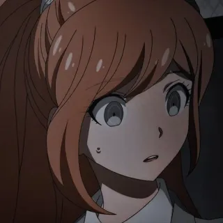🌟 Hiyoko Saionji Danganronpa アニメ, キャラクター, 西園寺日寄子, ダンガンロンパ, ポートレート whatsapp sticker
