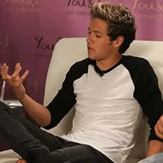 🌙 Niall Horan Niall Horan, One Direction, Sänger, Promi telegram sticker
