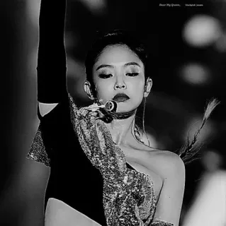 🐾 Jennie Dear My Queen, Blackpink Jennie blackpink, дженни, kpop, певица, королева telegram sticker