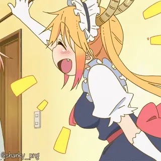 👋 Tohru Miss Kobayashi's Dragon Maid telegram sticker