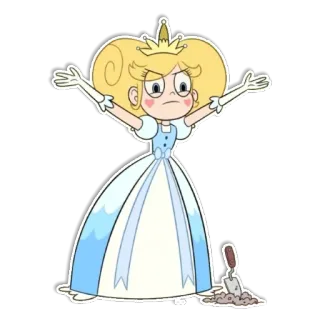 🤨 Star Butterfly การ์ตูน, เจ้าหญิง, สตาร์ บัตเตอร์ฟลาย, น่ารัก, เวทมนตร์, อนิเมชั่น telegram sticker
