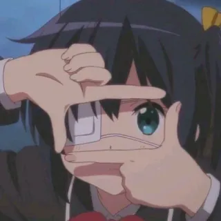 anime girl kawai - @animestickersid telegram stickers