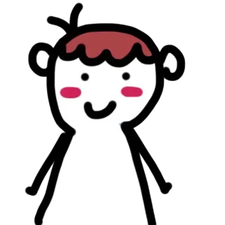 ☺️ 만화, 막대기 인간, 일러스트, 그림 telegram sticker