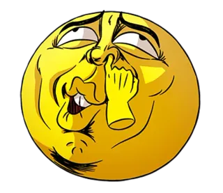 🤔 Biểu tượng cảm xúc, Biểu cảm, Khuôn mặt, Hài hước, Meme, Hài hước telegram sticker