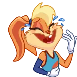 Lola Bunny telegram stickers