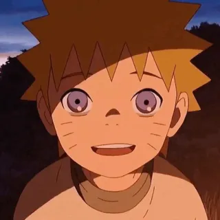 🦊 Naruto Naruto, Anime, Manga, Kreskówka, Postać, Chłopak, Ninja telegram sticker
