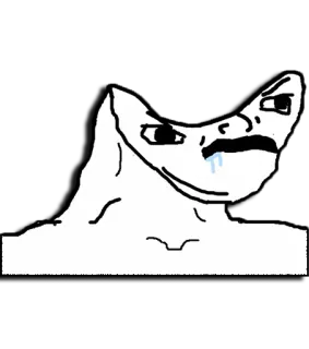 🤪 มีม, Wojak, มีมอินเทอร์เน็ต, Rage Comic, ตัวละคร telegram sticker