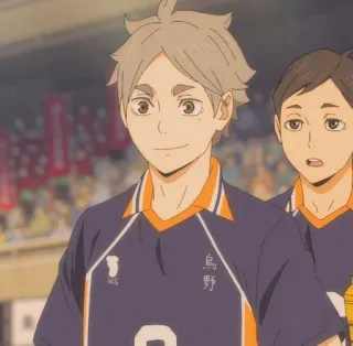 🙂 Sugawara Koushi Haikyuu!! Anime, Haikyuu, Sugawara Koushi, Sport, Volleyball, Personnage, Koushi Sugawara telegram sticker