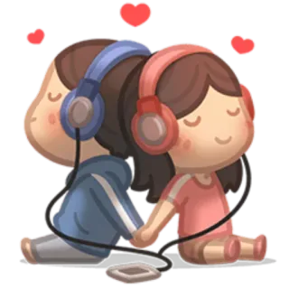 🤡 HJ - Story 👫 ~by @RoTeY 🤡 telegram stickers