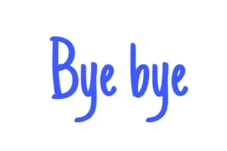🇬🇧 Bye bye Sampai jumpa, Selamat tinggal, Perpisahan, Teks, Salam whatsapp sticker