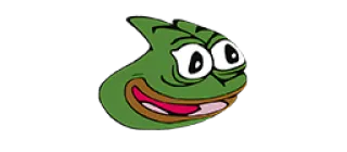 😆 Pepe the Frog Meme, Rana, Pepe, Internet telegram sticker