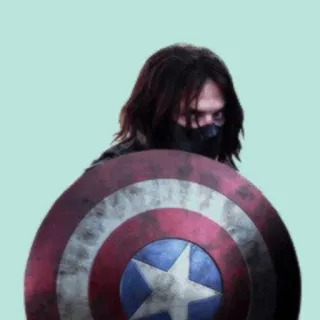 😐 Bucky Barnes Marvel Баки Барнс, Зимний Солдат, Капитан Америка, Marvel, Супергерой, Щ.И.Т., Комикс telegram sticker