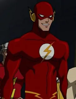 ⚡ The Flash Flash, super-héros, DC Comics, comics, speedster, Justice League telegram sticker