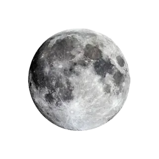 🌑 lune, espace, astronomie, céleste, lunaire whatsapp sticker