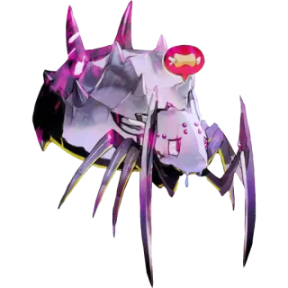 🤤 monster, creature, spider, fantasy, digital art telegram sticker