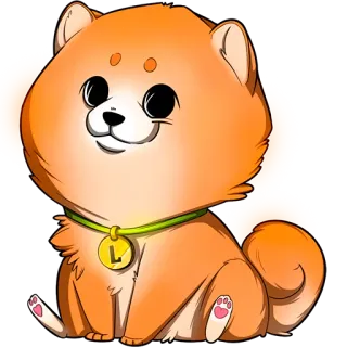 😊 шиба ину, собака, милый, щенок, животное, питомец telegram sticker