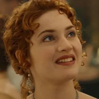 🙂 Rose DeWitt Bukater Titanic aktorka, film, titanic, rose, kate winslet telegram sticker