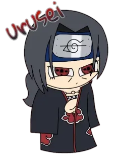 😑 Itachi Uchiha Naruto URUSei 动漫, 漫画, 火影忍者, 鼬, 宇智波, 忍者 telegram sticker