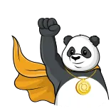 Qwertycoin Panda @qwertycoin telegram stickers