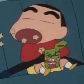 🍽 Shin-chan Crayon Shin-chan Dibujos animados, Anime, Snack, Crayon Shin-chan, Shin-chan telegram sticker