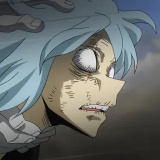 🧵 Tomura Shigaraki My Hero Academia アニメ, ヴィラン, 漫画, 僕のヒーローアカデミア, 死柄木 telegram sticker