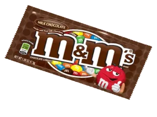 🍫 MILK CHOCOLATE doce, chocolate, M&M's, doces, snack, comida telegram sticker