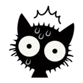 😳 eyes, cartoon, expression, emotion, sticker telegram sticker