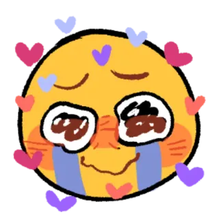 🥰 Emoji, Coeurs, Amour, Mignon, Affection telegram sticker