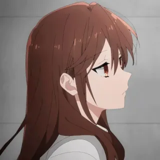 🍥 Anime, Garota, Retrato, Ilustração telegram sticker