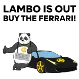 Qwertycoin Panda @qwertycoin telegram stickers