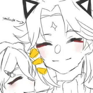 🪀 smiled* Anime, Sonrisa, Manga, Dibujos animados telegram sticker