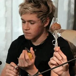 💫 Niall Horan Niall Horan, One Direction, Rauchen, Feuerzeug, Zigarette, Sänger telegram sticker
