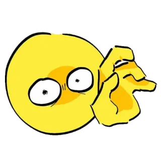 🙄 Emoji, Meme, Gesto de mão, Ofensivo, Dedo do meio telegram sticker