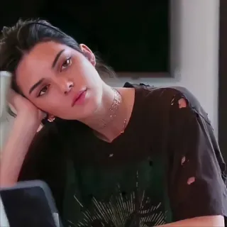 ✨ Kendall Jenner Кендалл Дженнер, Модель, Знаменитость, Человек, Женщина telegram sticker