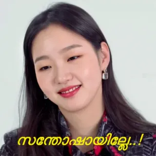😗 സന്തോഷായില്ലേ...! telegram sticker