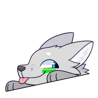 😋 furry telegram sticker