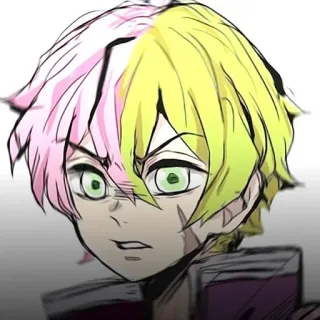 🍡 anime, character, portrait, manga, illustration telegram sticker