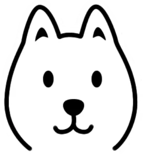 🐶 cane, animale, cartone animato, animale domestico, carino, cucciolo, Shiba Inu telegram sticker