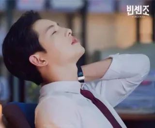 🥱 Vincenzo 빈센조
VINCENZO korean drama, vincenzo, tv series telegram sticker
