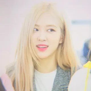 🍭 Rosé Rosé, Blackpink, cantante, K-pop, ídolo, celebridad telegram sticker
