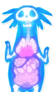 Space Dandy's Meow whatsapp stickers