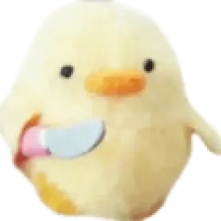 🤔 burung, pisau, bebek, senjata, hewan, lucu telegram sticker