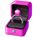 π Telegram ring, verloving, huwelijk, bruiloft, aanzoek, telegram, juwelen whatsapp sticker