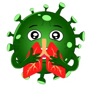COVID-19 telegram stickers