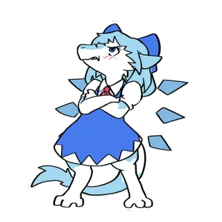😡 애니메이션, 만화, 치비, 귀여운, 일러스트 telegram sticker