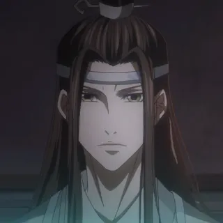 🏮 Lan Zhan The Untamed anime, character, Lan Zhan, The Untamed, Wei Wuxian telegram sticker