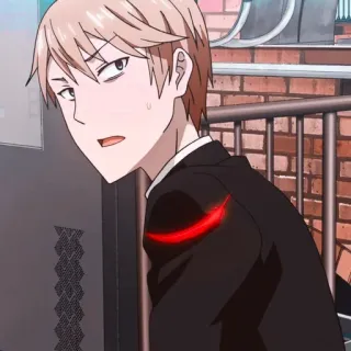 😨 Miyuki Shirogane Kaguya-sama: Love Is War Anime, Manga, Charakter, Kaguya-sama, Miyuki Shirogane telegram sticker