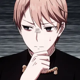 🧐 Miyuki Shirogane Kaguya-sama: Love Is War Anime, Manga, Charakter, Miyuki Shirogane, Kaguya-sama, Love is War telegram sticker