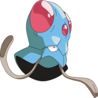 🔵 Tentacool Pokemon Pokemon, Tentacool, Jeu vidéo, Nintendo, Dessin animé, Mignon telegram sticker