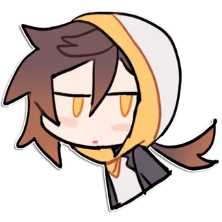 😒 Anime, Desenho animado, Sticker, Fofo, Personagem whatsapp sticker